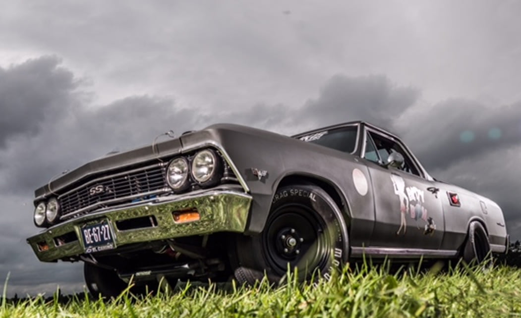 Chevrolet El Camino Dragrace auto 383 stroker