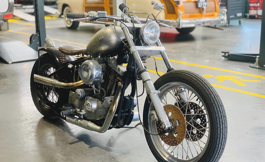 Harley Davidson Sportster XLH 1000cc bobber chopper