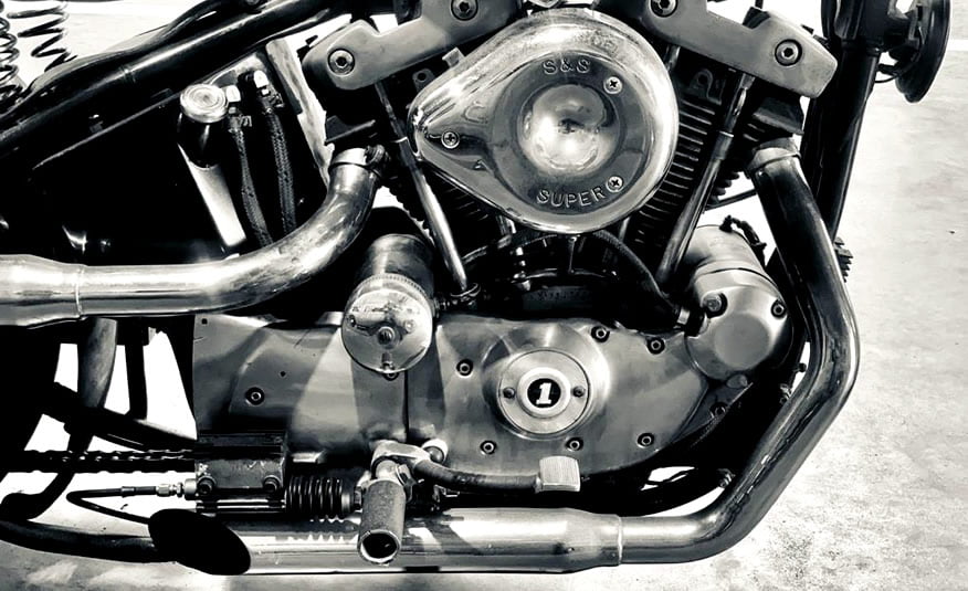 Harley Davidson Sportster XLH 1000cc bobber chopper