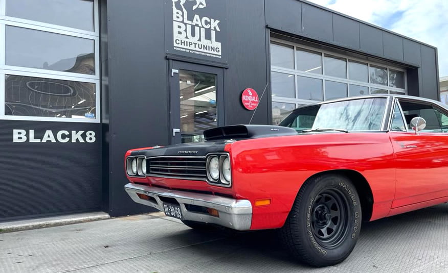 Te koop 1969 Plymouth Roadrunner 440 big block LPG kenteken California import geen roest Mopar muscle car in Nederland