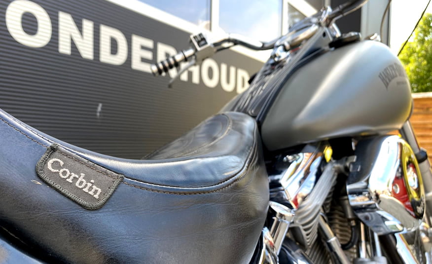 Te koop bij de Harley Davidson specialist in Castricum Noord Hollannd: 1986 Harley Davidson FXSTC 1340cc