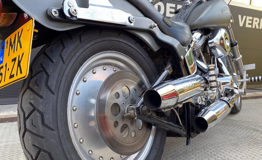 Te koop bij de Harley Davidson specialist in Castricum Noord Hollannd: 1986 Harley Davidson FXSTC 1340cc