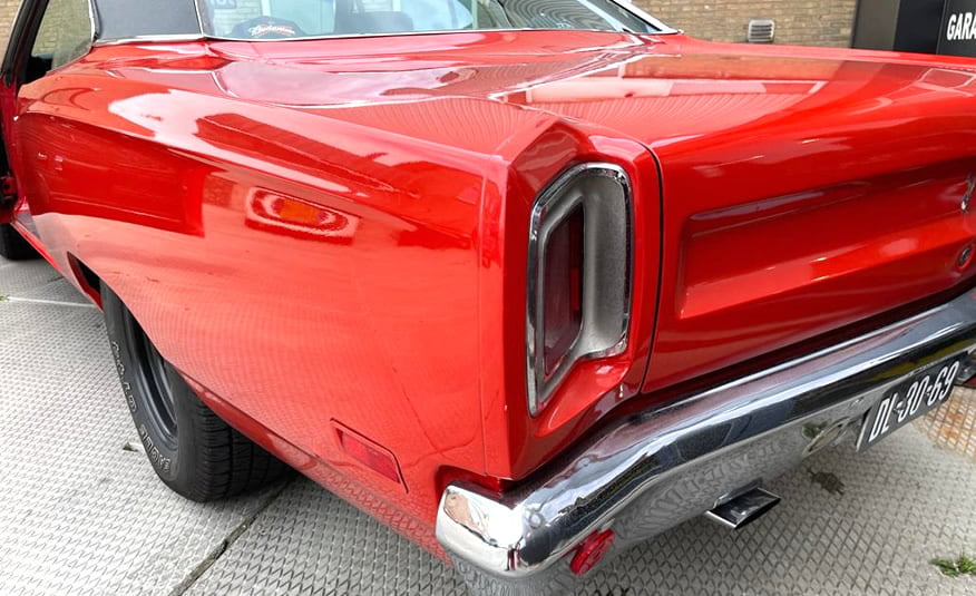 Te koop 1969 Plymouth Roadrunner 440 big block LPG kenteken California import geen roest Mopar muscle car in Nederland