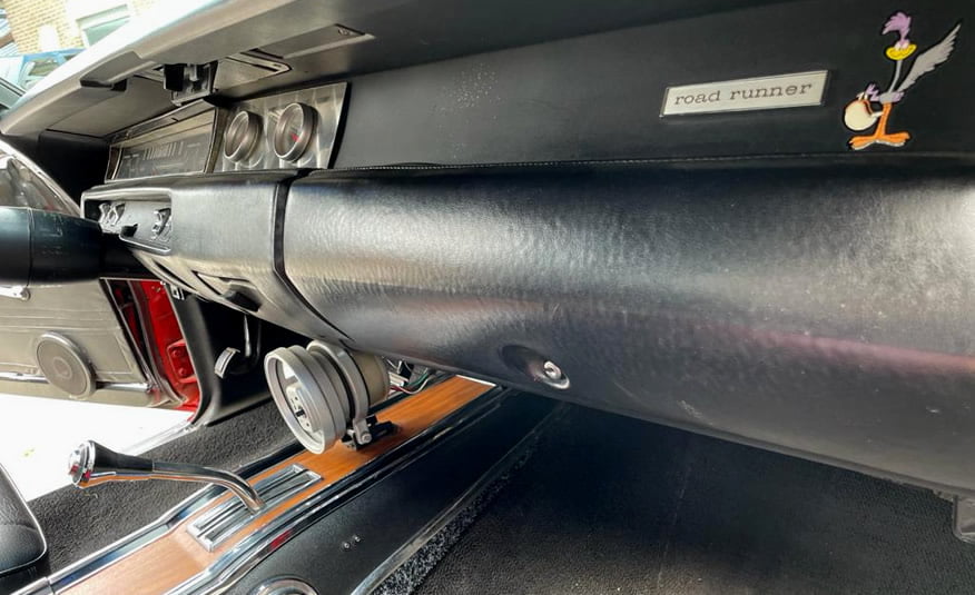 Te koop 1969 Plymouth Roadrunner 440 big block LPG kenteken California import geen roest Mopar muscle car in Nederland