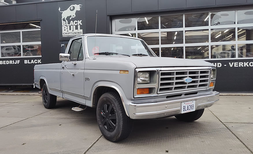 Jaren 80 F150 pikcup van Ford
