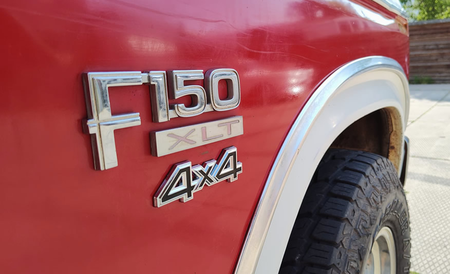 F150 XLT supercab 4x4 embleem