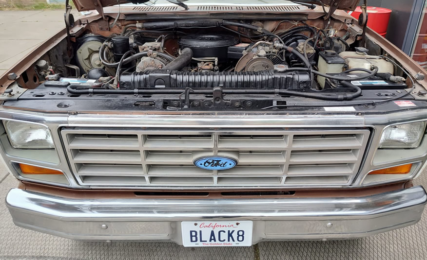 1985 Ford F250 supercab
