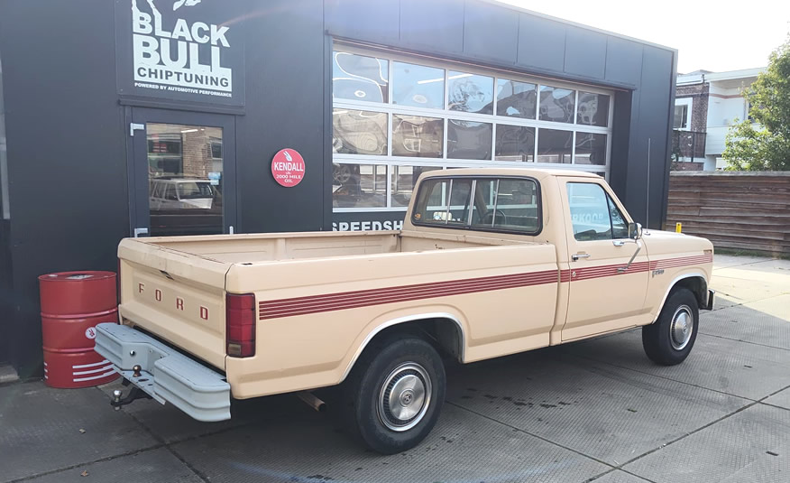 Ford F250 met MSD ontsteking