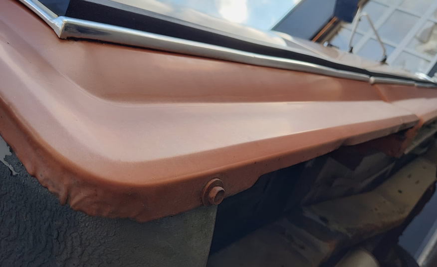 Roestvrije Ford F250 uit California import