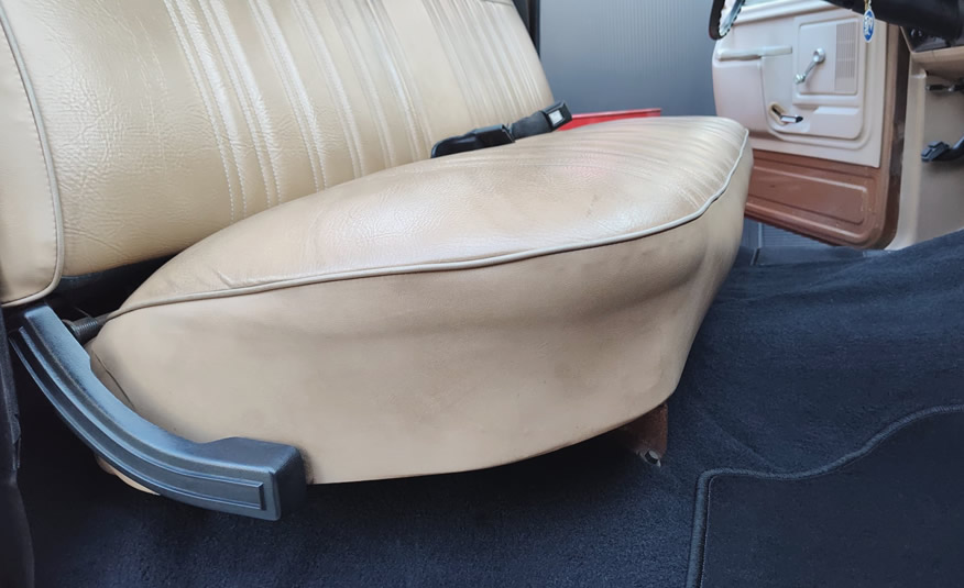Interieur Ford F150 Amerikaanse oldtimer pickup
