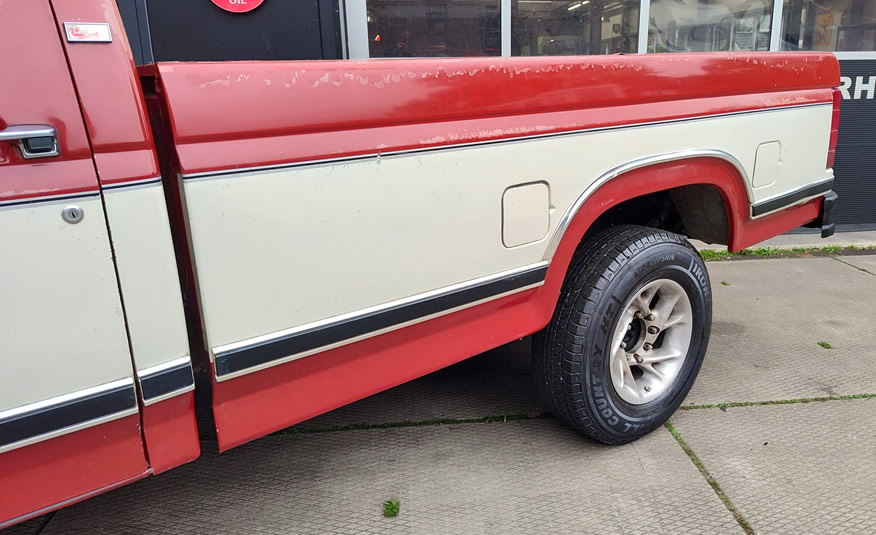 detail van de Ford F-250 XLT Lariat